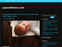 Tablet Screenshot of jojoandeloise.com